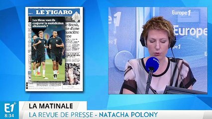 France-Allemagne : les unes en bleu blanc rouge