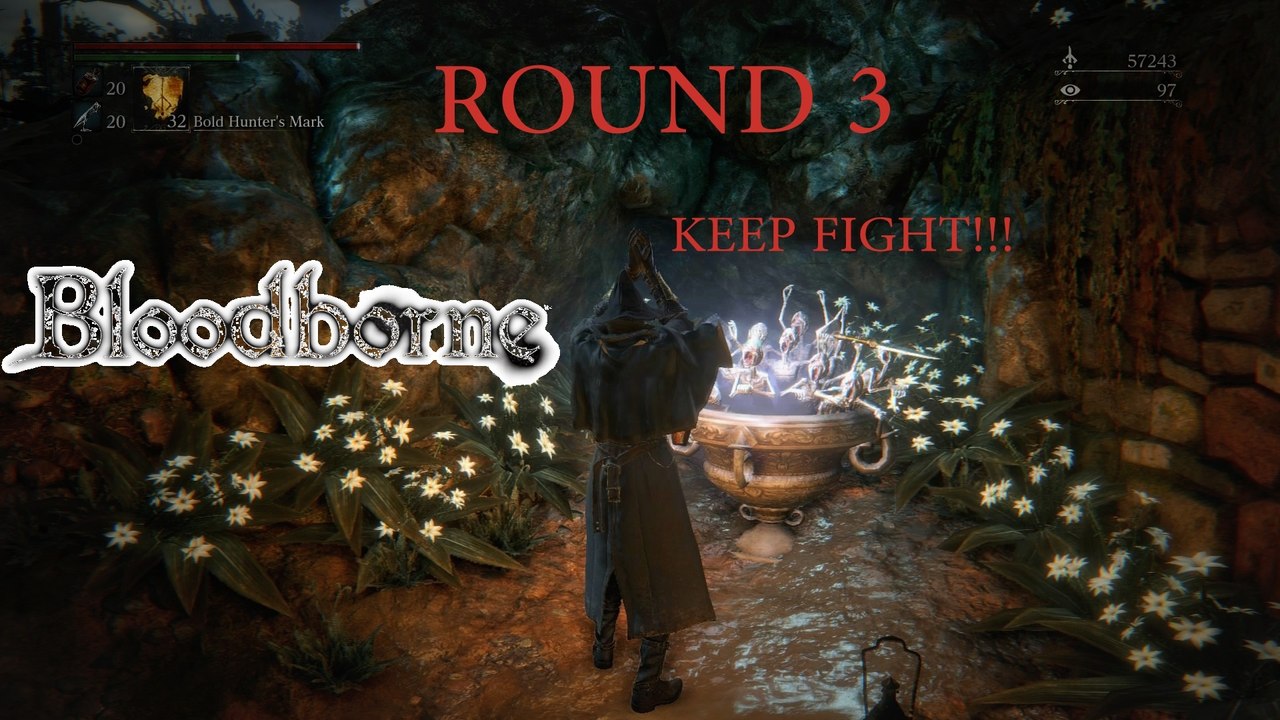Bloodborne - Chalice dungeon (Vs. All Bosses) Round 3