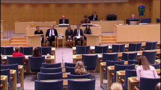 Angelika Bengtsson (SD) Återvändande jihadister 2015-01-22 Sverigedemokraterna