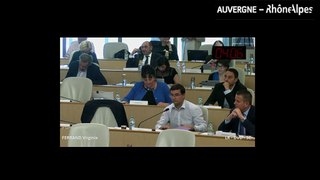 AP 7 juillet 2016 ● Intervention de Virginie FERRAND sur le rapport Dispositif nouvelle carte jeunes Auvergne-Rhône-Alpes