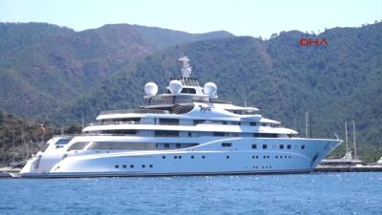 Marmaris - Manchester City'nin Sahibi Şeyh Mansur'un Yatı Marmaris'te