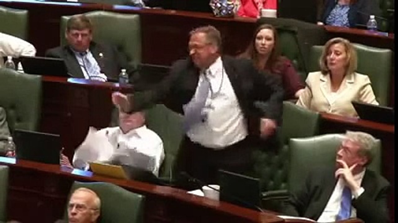 Bost throwing Papers 5/29/12