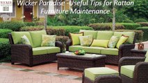 Wicker Paradise -Useful Tips for Rattan Furniture