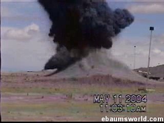 Military @ Tunnel Destroyed By Missile