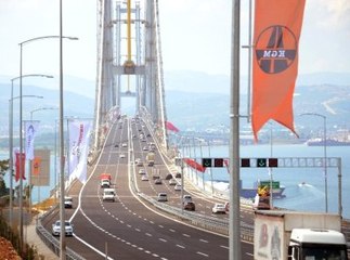 5 Günde 435 Bin 115 Araç Osman Gazi Köprüsü'nden Geçti