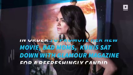 Mila Kunis goes makeup free for 'Glamour' magazine