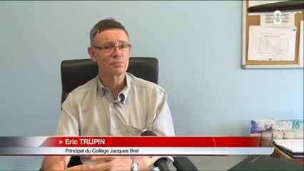 Collège Jacques Brel de Taninges : Départ d'Eric Trupin