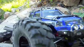 Traxxas Summit Rock Crawling Video Part 2