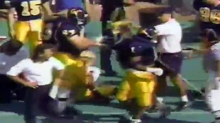 Oregon RB Sean Burwell 22 yard run vs. Cal 10-02-1993