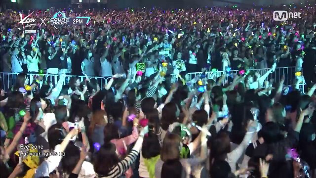 [KCON 2016 Japan×M COUNTDOWN] 2PM _ Hands up with TWICE M COUNTDOWN 160414 EP.469
