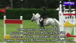 Camino González Fernández & Pulgarcita Medalla de Oro Ponis A 5.09.10