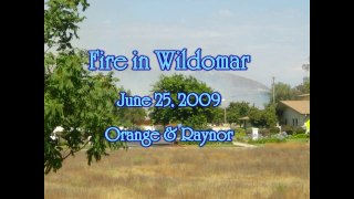 Fire in Wildomar June 25, 2009