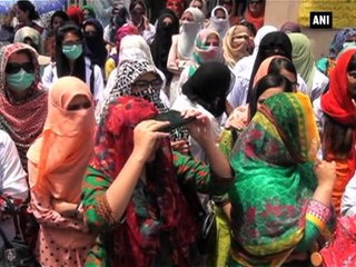 Kashmiri medical students beaten up by police outside Muzaffarabad Medical College
