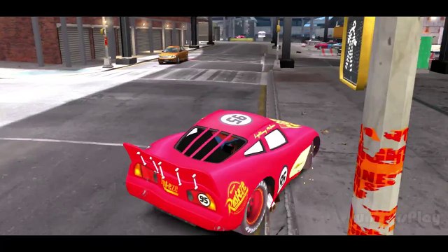 Nursery Rhymes Spiderman, Cars Disney Pixar with Batman Finger Family_12