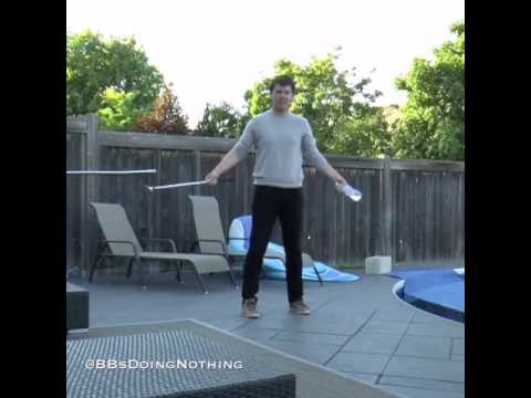 Guy Bottle Flips 16 Times Using Golf Club