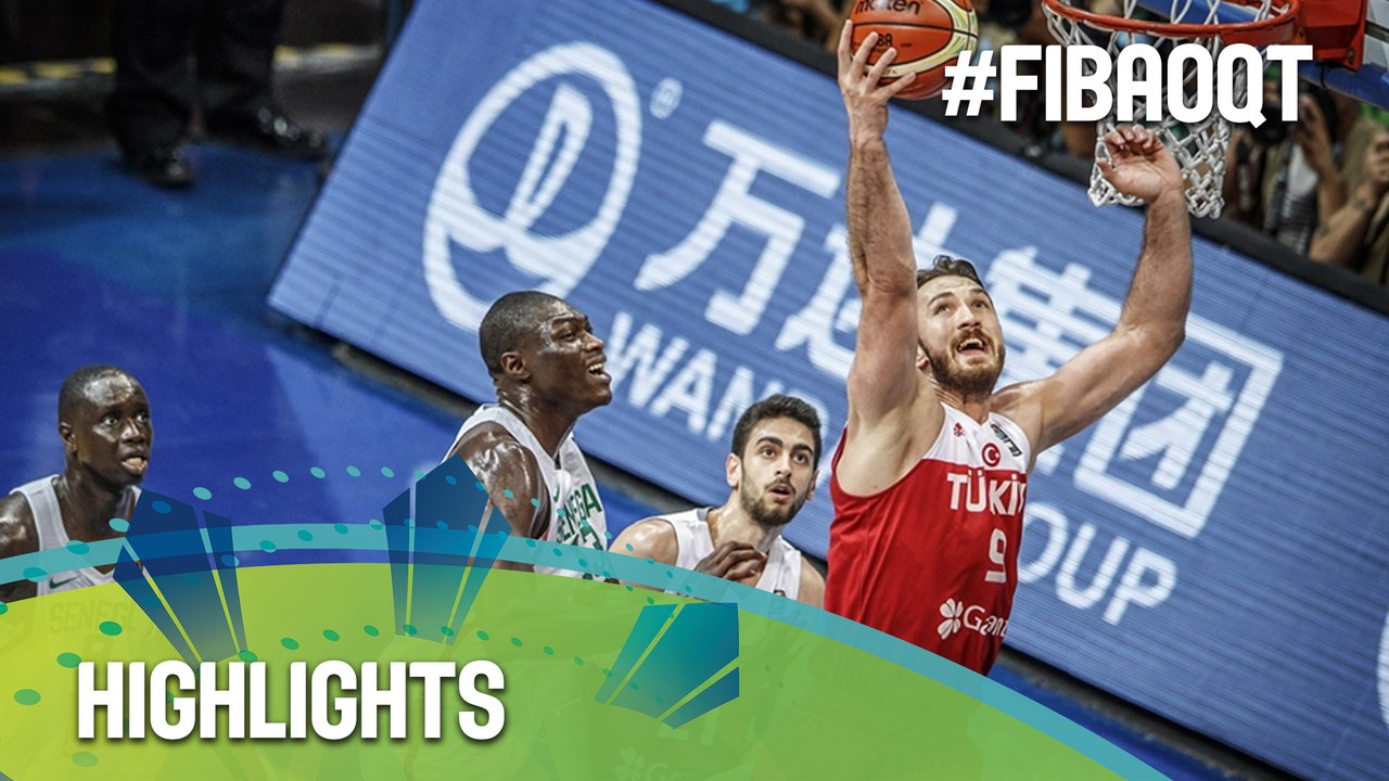 Senegal v Turkey - Highlights - 2016 FIBA Olympic Qualifying Tournament - Philippines