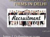 Best Recruitment firms in Delhi Top job