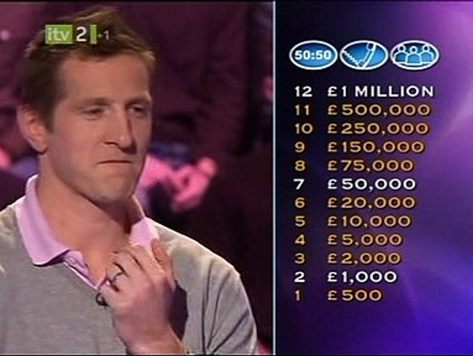 Who Wants To Be A Millionaire? Celebrity Peter Kay