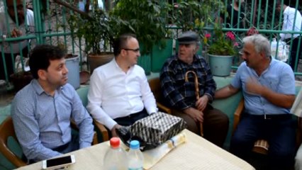 Bülent Turan, Gökçeada'da Yaşayan Rum Asıllı Kore Gazisi Panago'yu Ziyaret Etti