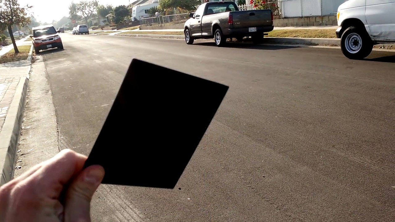 Filmer la véritable taille du soleil, en dehors de son rayonnement !