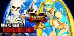 Mika ya no puede desnudarse más en Street Fighter V