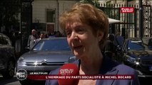 L'ancienne ministre PS Catherine Tasca rend hommage à Michel Rocard
