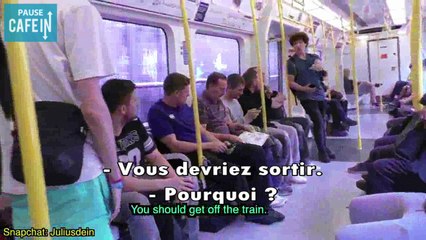 Julius Dein dénonce l'homophobie dans une caméra cachée