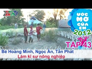 Kỹ sư nông nghiệp - Hoàng Minh, Ngọc Ấn, Tấn Phát | ƯỚC MƠ CỦA EM | Tập 43