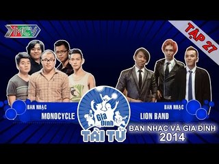 Lion Band vs. Monocycle | GIA ĐÌNH TÀI TỬ | Tập 27 | 150308