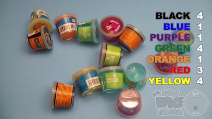 Learn Colours With Ooze and Glitter Putty! Fun Learning Contest!_13