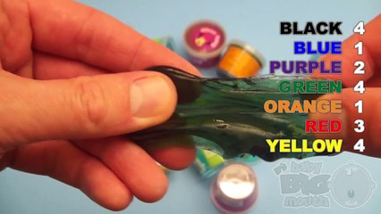 Learn Colours With Ooze and Glitter Putty! Fun Learning Contest!_14