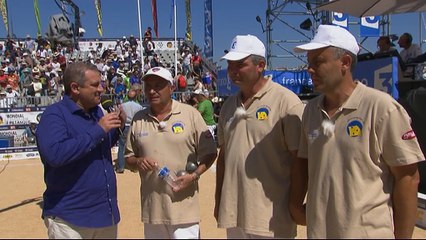 ITW Dugeny après la demi-finale