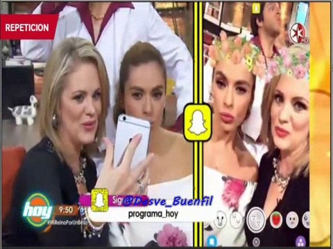 Érika Buenfil Invitada Programa Hoy {6-7-16} #CDLE