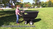Power Trash Cart - Holds 20 Cubic Ft & 500 lbs of Garbage!