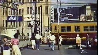 地上時代の京阪電車四条駅（1986年9月25日）