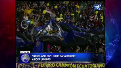 “Negri-Azules” listos para recibir a Boca Juniors