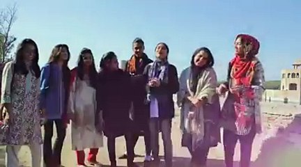 Hiran Minar Behind The Scene of Cross Stitch