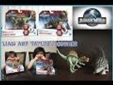 JURASSIC WORLD Spinosaurus and Ankylosaurus | Toy Unboxing and Review | Liam and Taylor's Corner