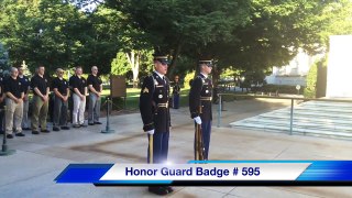 Sergeant Justin Zimla - Last Walk at the Tomb July 25, 2014