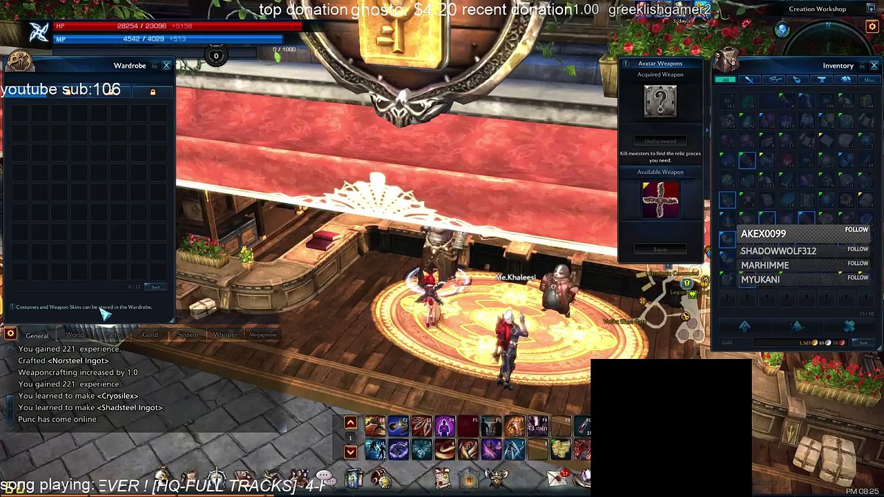 lvl ninja on Mount Tyrannas server :) (171)