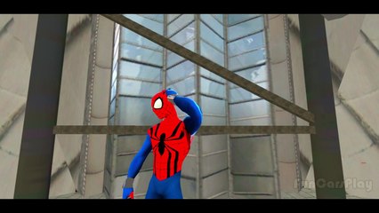 Spiderman & his Super-Auto ft Frozen Elsa Custom McQueen Cars w- Children Nursery Rhyme with Action_1