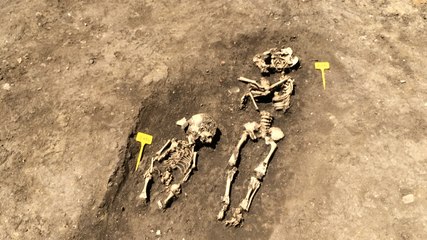 Un cimetière protestant mis au jour au Mans