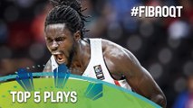 Top 5 Plays - Day 3 - 2016 FIBA Olympic Qualifying Tournament - Philippines