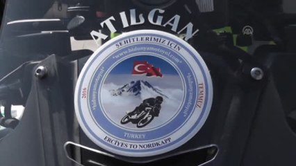 Şehitler İçin 17 Bin Kilometre Yol Gidecek