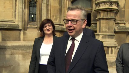 Gove out of Tory leadership race