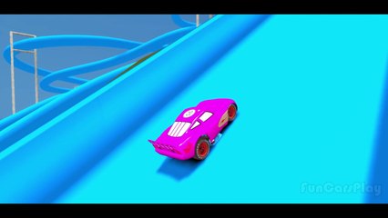 Spiderman & his Super-Auto ft Frozen Elsa Custom McQueen Cars w- Children Nursery Rhyme with Action_17