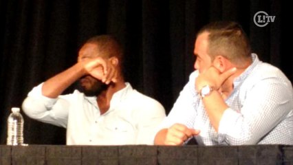 Jon Jones chora em coletiva após doping e saída do UFC 200