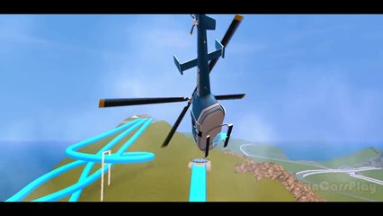 Spiderman & his Super-Auto ft Frozen Elsa Custom McQueen Cars w- Children Nursery Rhyme with Action_29