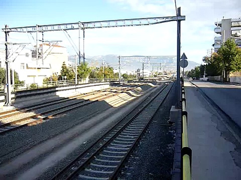 Train-spotting at Athens Likotripa (17/10/10)