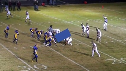 Thomas Petrocci #22 has game winning interception for Robinson!